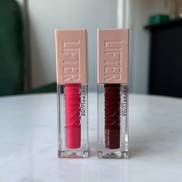 (VALUE SET) NEW Maybelline Lifter Gloss Plumping Lip Gloss with Hyaluronic Acid - Picture 1 of 6